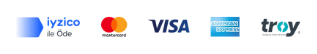 iyzico ile Öde, Mastercard, Visa, American Express, Troy